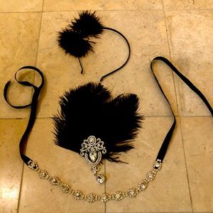 Boutique feather accessories